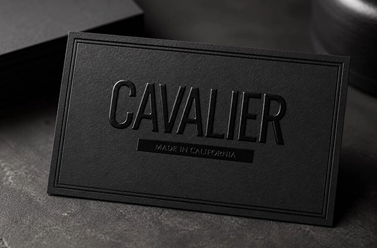 Custom Embossed Business Cards