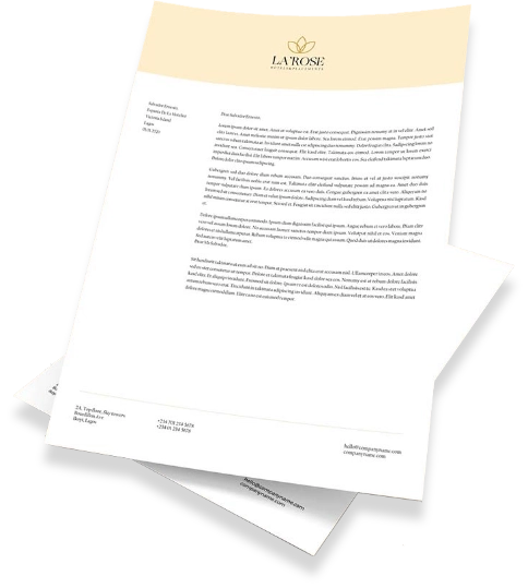 Custom Letterheads In UAE Custom Letterheads In UAE
