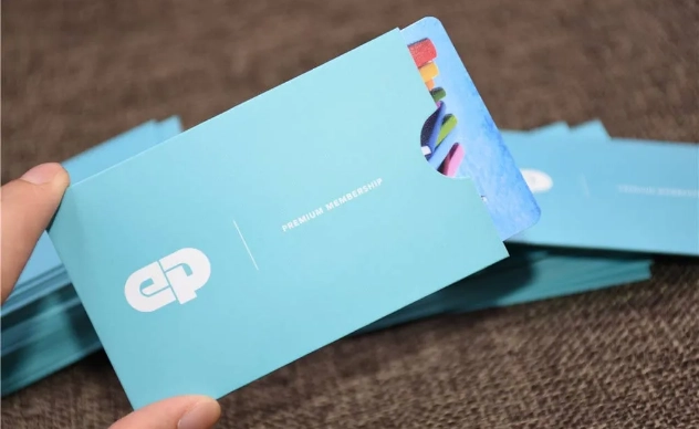Business Card Sleeves Sample 4 Business Card Sleeves Sample 4