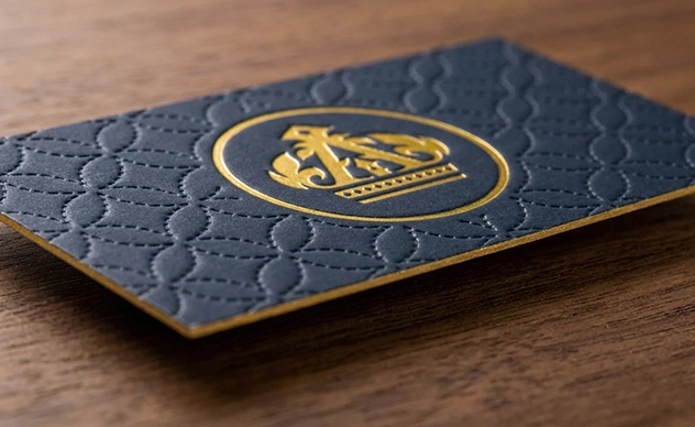 Embossed Business Cards Sample 2