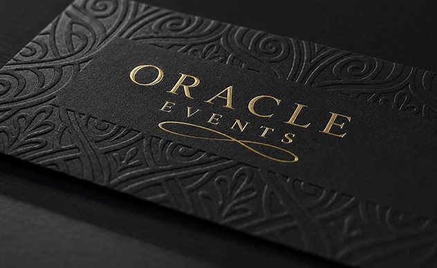 Embossed Business Cards Sample 3