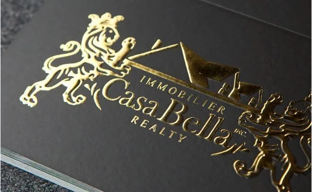 foil Business Cards Sample 2 foil Business Cards Sample 2