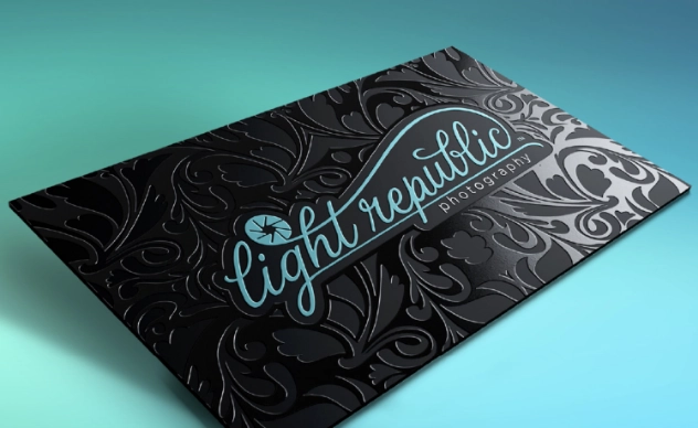 Embossed Business Cards Sample 5 Embossed Business Cards Sample 5