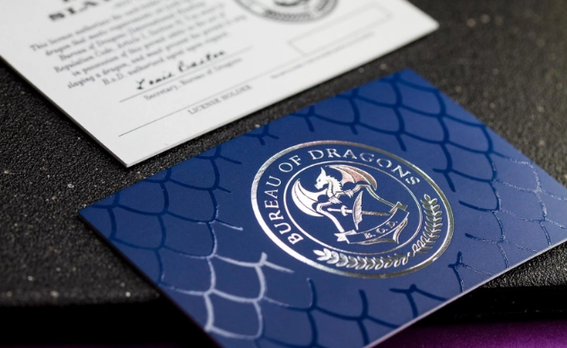 Embossed Business Cards Sample 6 Embossed Business Cards Sample 6
