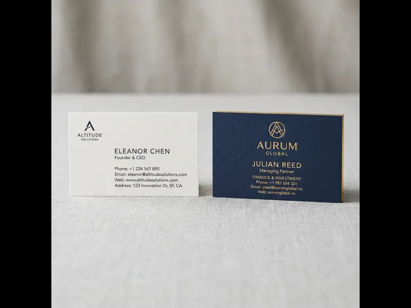 Minimalist-or-Luxury-Business-Cards-Comparison