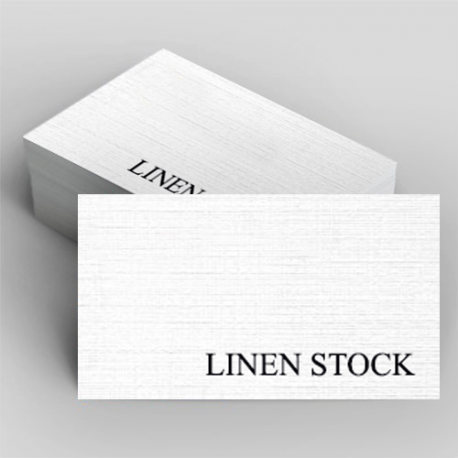 Textured linen finish 